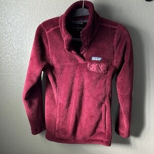Patagonia Maroon Fleece Jacket